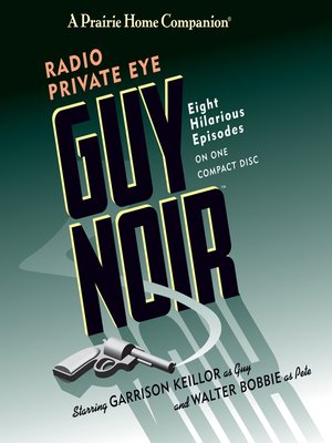 cover image of Guy Noir--Radio Private Eye